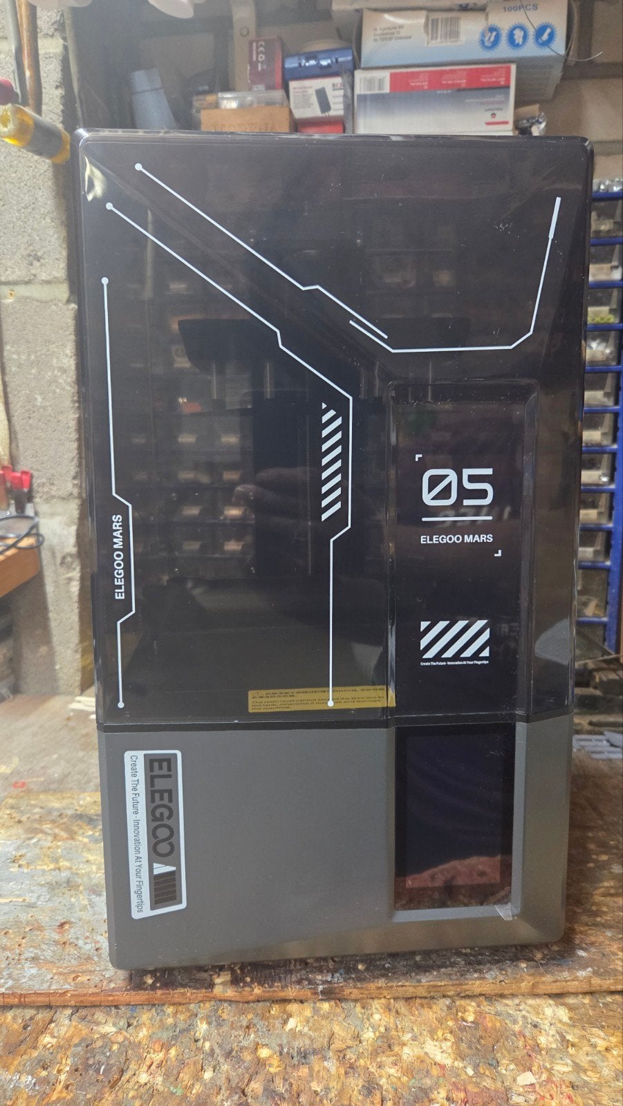 Elegoo Mars 3 Ultra 4K Mono LCD 3D-printer, Computers en Software, Elegoo, Ophalen of Verzenden, Resin/Hars, Zo goed als nieuw