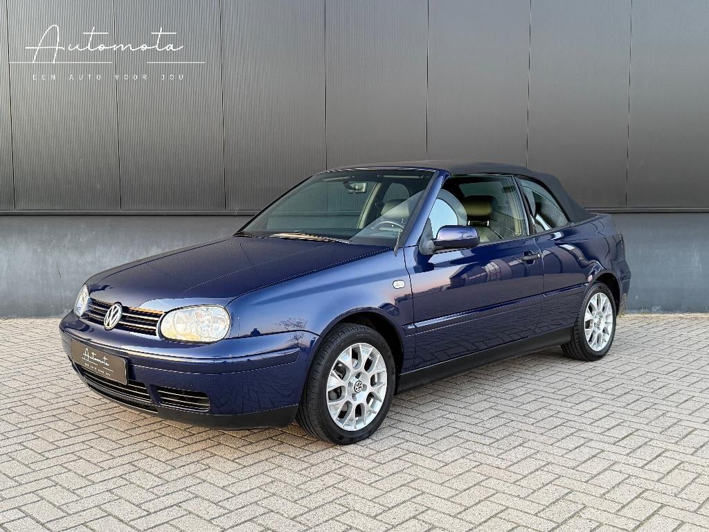 Volkswagen Golf Cabriolet 2.0 Highline / 1e Lak / NL Auto, Auto's, Volkswagen, Bedrijf, Golf, ABS, Airbags, Airconditioning, Boordcomputer