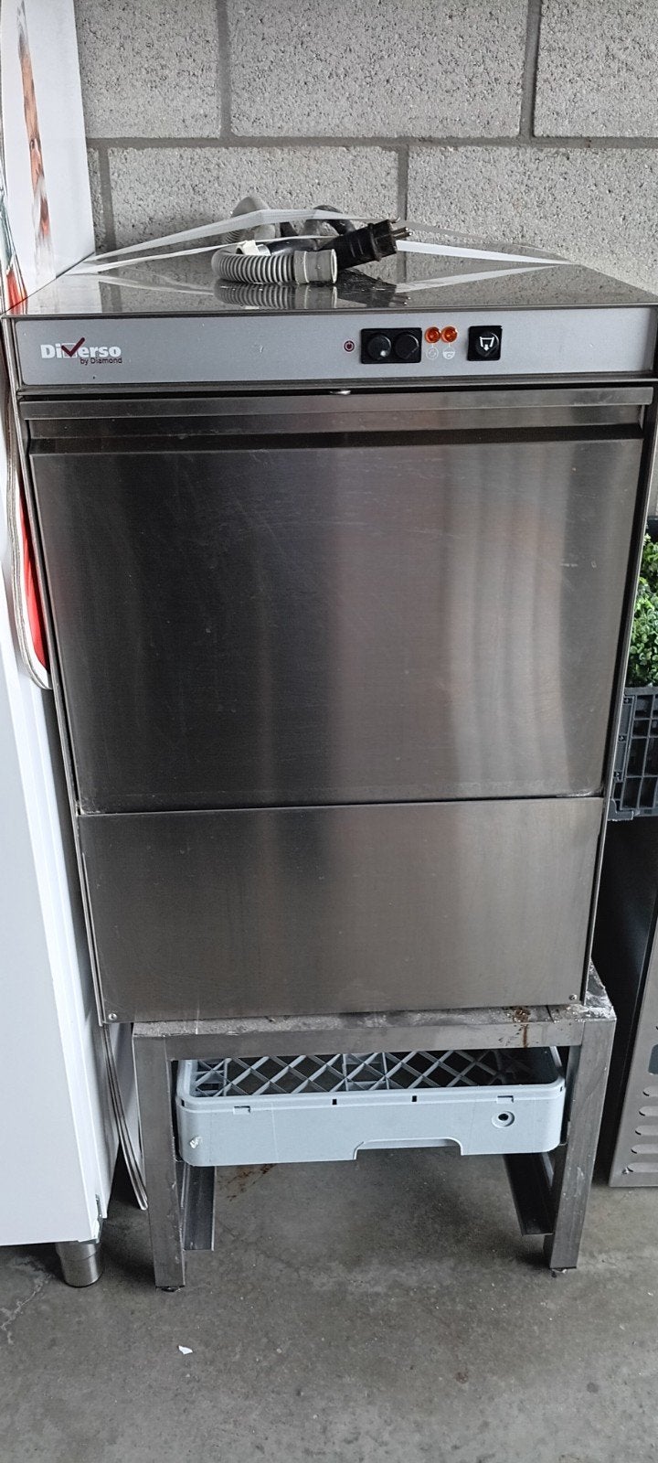 Diverso by Diamond WR-LV50-MPS professionele vaatwasser, Ophalen, Gebruikt, Vrijstaand, 60 cm of meer