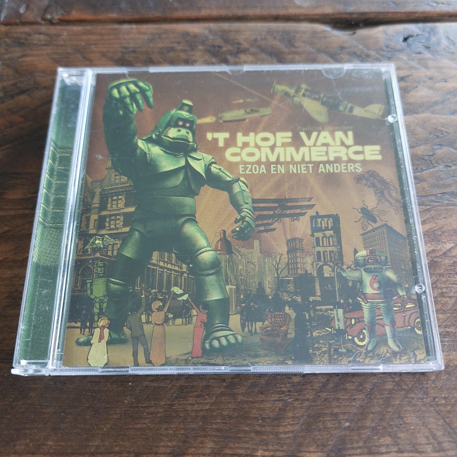 CD 'T Hof Van Commerce: Ezoa En Niet Anders, Cd's en Dvd's, Cd's | Nederlandstalig, Ophalen of Verzenden, Gebruikt, Hiphop of Rap