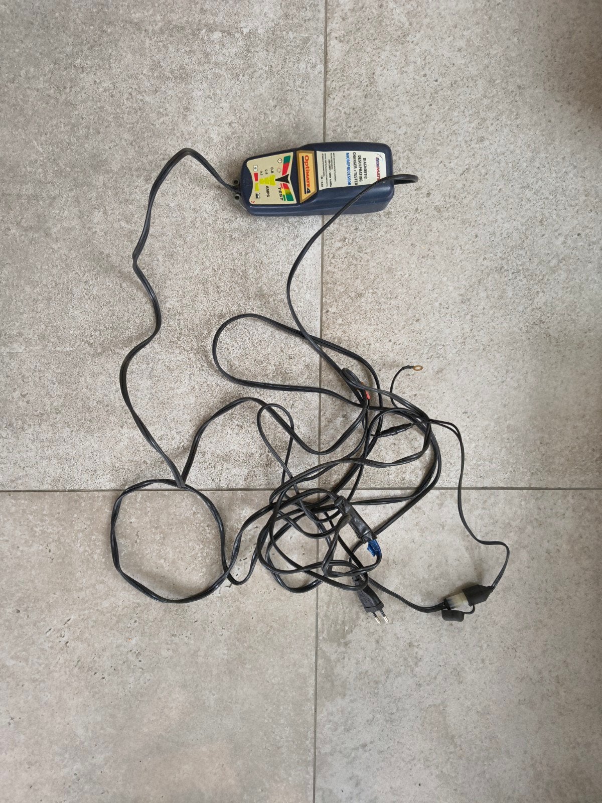 TecMate Optimate 4 Acculader en Tester, Ophalen of Verzenden