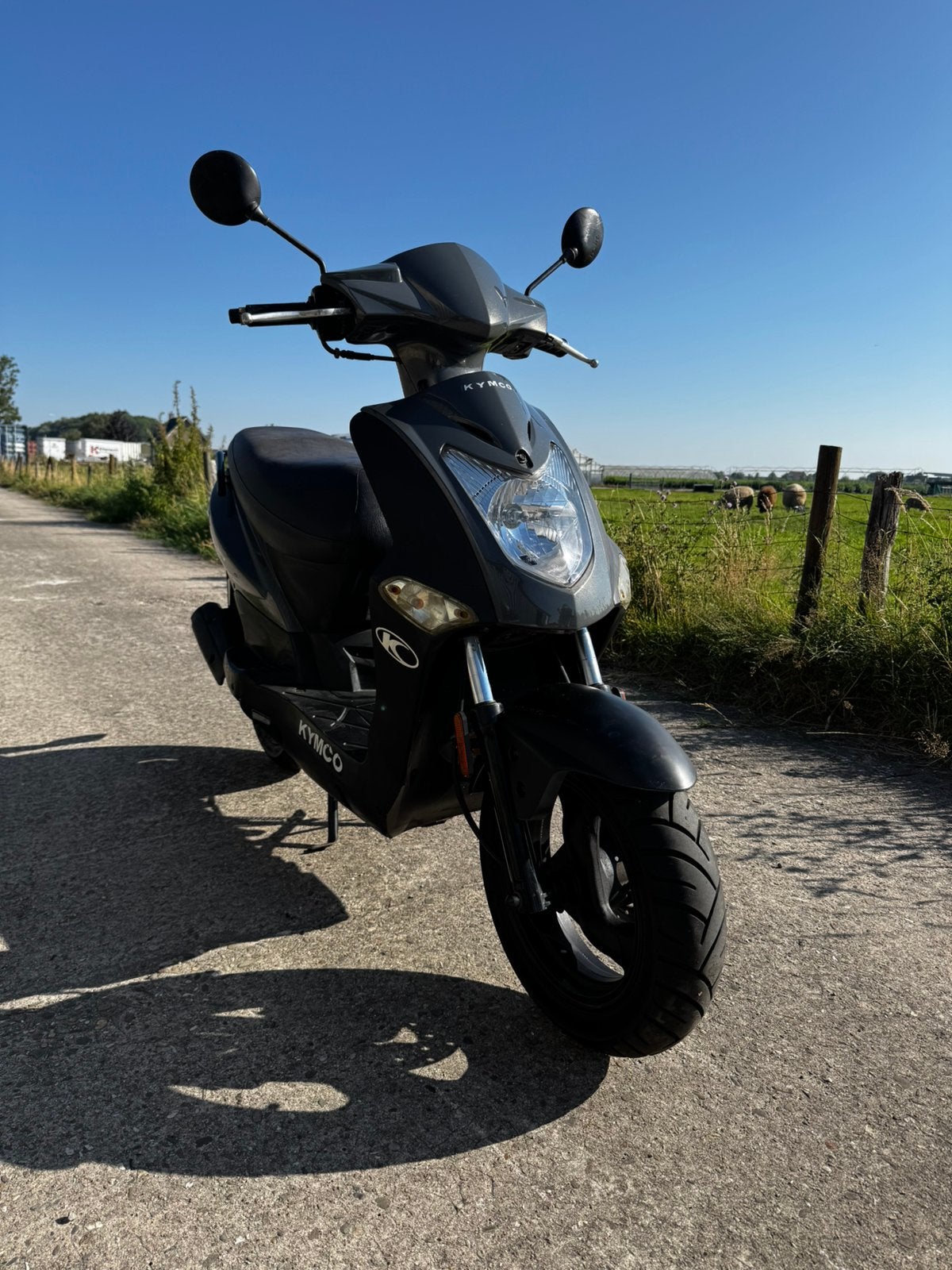 Kymco Agility FR50 Bromscooter 2015, Fietsen en Brommers, Scooters | Kymco, Ophalen, Maximaal 45 km/u, Zo goed als nieuw, Agility