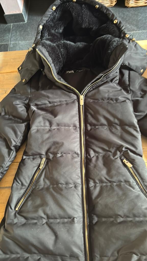 Dames jas, Kleding | Dames, Jassen | Winter, Ophalen of Verzenden, Zo goed als nieuw, Maat 36 (S), Zwart