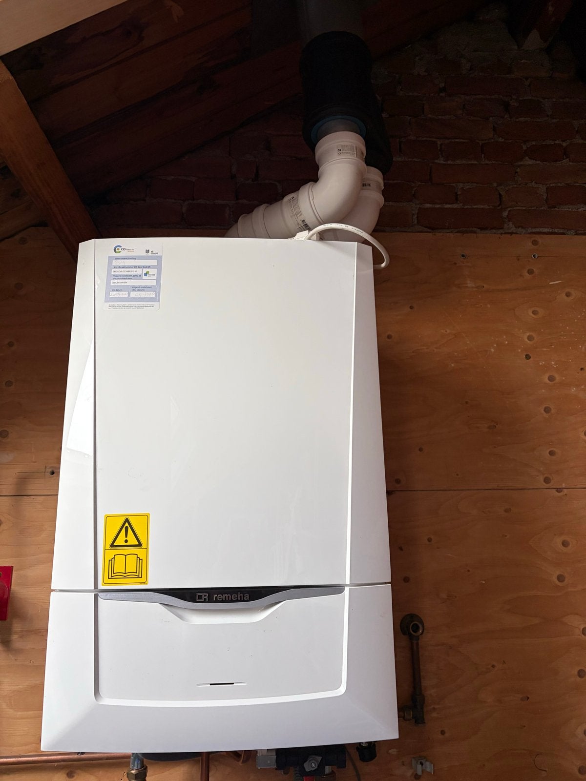 Remeha Calenta Ace 40C CV-ketel uit 2019, Ophalen, Gebruikt, Hoog rendement (Hr), Cv-ketel of Combi-ketel