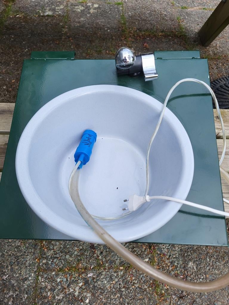 Aart Kok Sidetable met Kraan en Spoelbakje, Caravans en Kamperen, Ophalen of Verzenden, Gebruikt