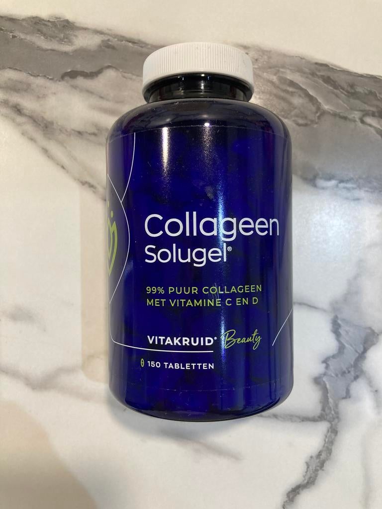 Collageen tabletten Vitakruid, 120 stuks, Ophalen of Verzenden, Zo goed als nieuw, Overige typen