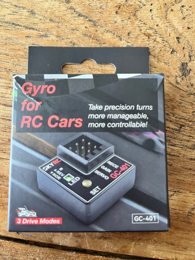 SkyRC Drift Gyro GC401, Hobby en Vrije tijd, Ophalen of Verzenden, Zo goed als nieuw, Overige schalen, Onderdeel