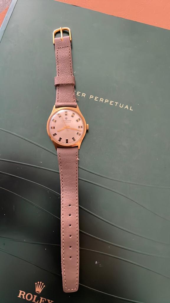 Junghans vintage horloge, Ophalen of Verzenden, Staal, Overige merken, 1960 of later