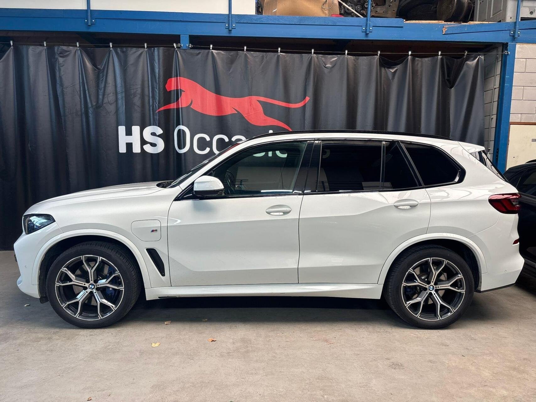 BMW X5 xDrive45e | Vol Optie | M Sport | Pano | SUV | 360°, Gebruikt, 394 pk, Wit, Leder