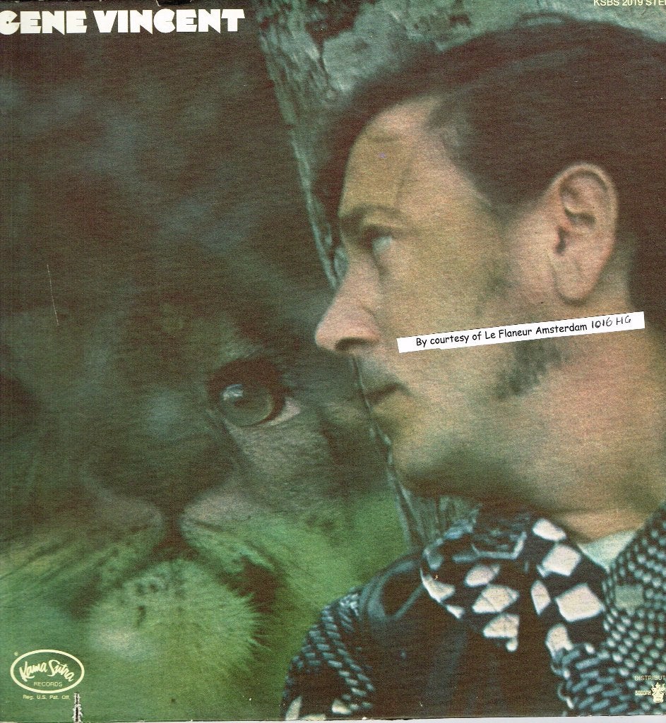 Gene Vincent:"Gene Vincent" op US Kama Sutra 2019 uit 1970, Cd's en Dvd's, LP, Ophalen of Verzenden, Zo goed als nieuw, 12 inch