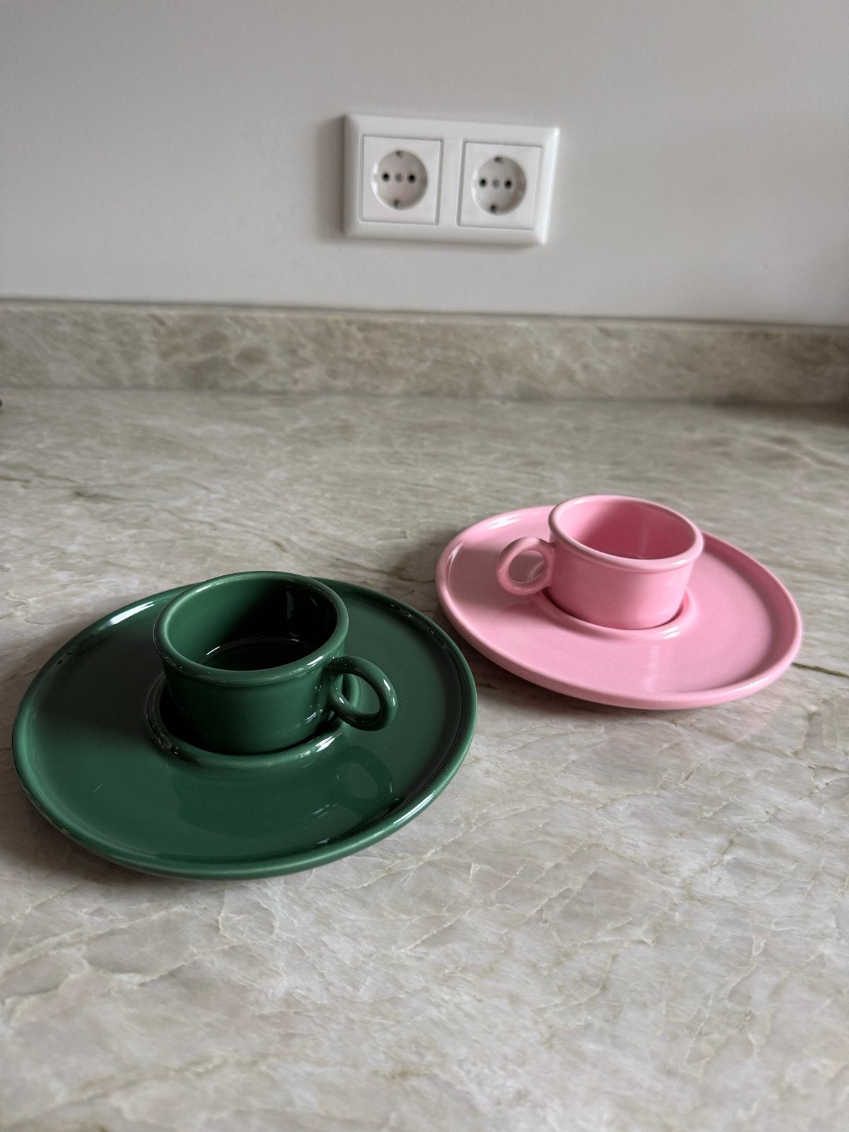 IKEA x Gustaf Westman VINTERFINT espresso sets (2), Ophalen, Keramiek, Nieuw, IKEA