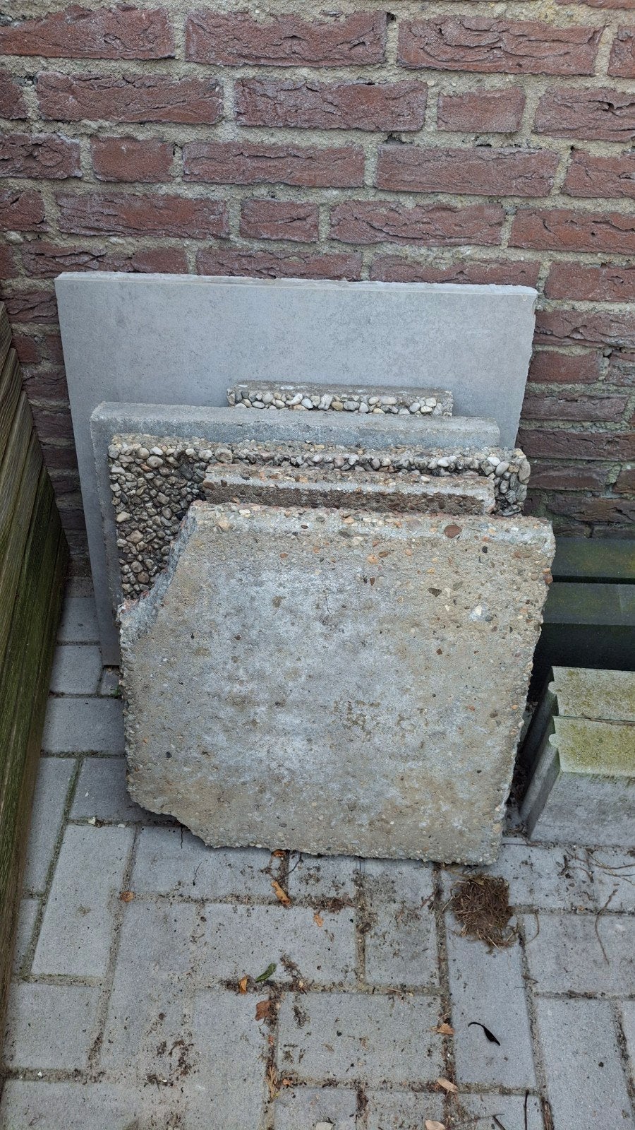 Tegels, Tuin en Terras, Ophalen, Gebruikt, Beton, Fontein