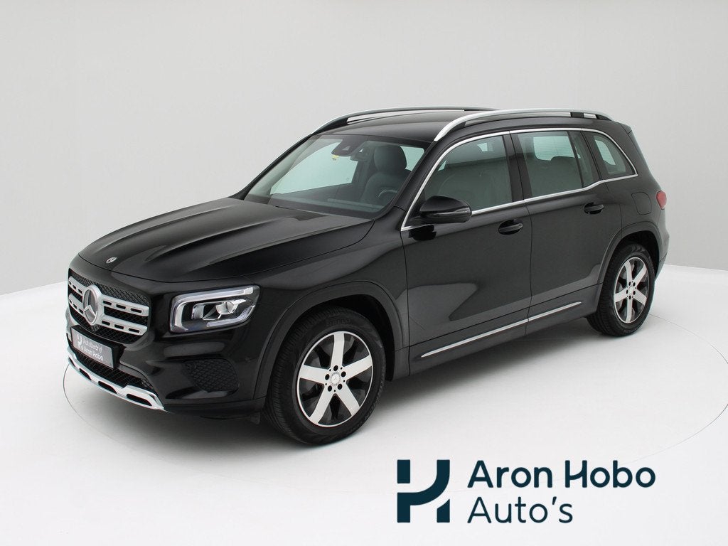 Mercedes-Benz GLB 200 Progressive Camera, Stoel en stuurverw, 4 cilinders, Automatische klimaatregeling, Leder en Stof, Zwart