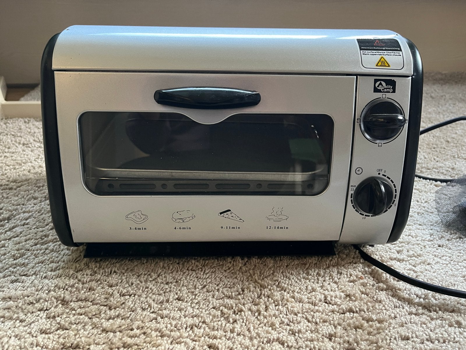 Compacte mini-oven - Ideaal voor kleine keukens, Ophalen, Zo goed als nieuw, Vrijstaand, Mini-oven