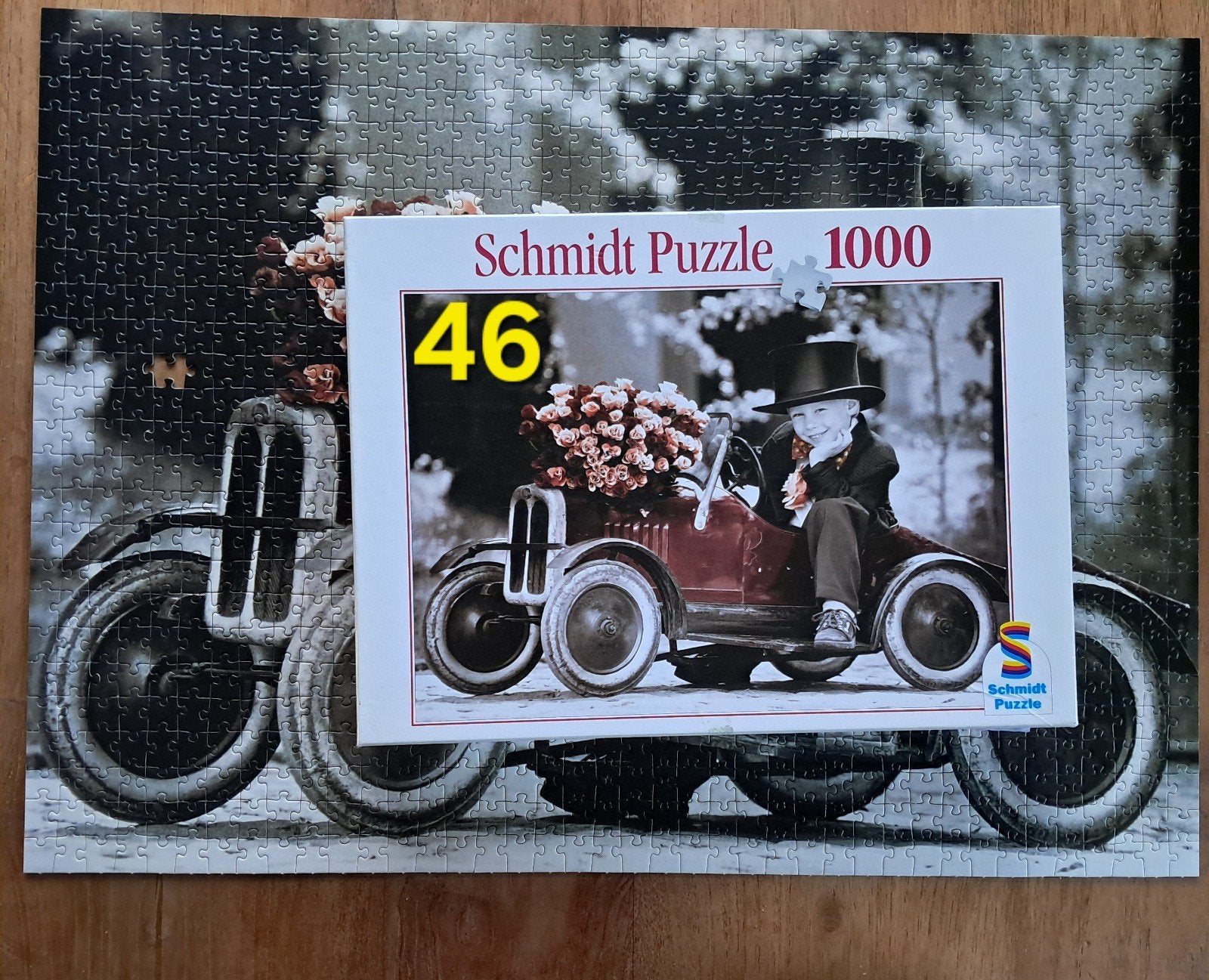 puzzel 1000 stukjes schmidt kleine kavalier, Ophalen of Verzenden