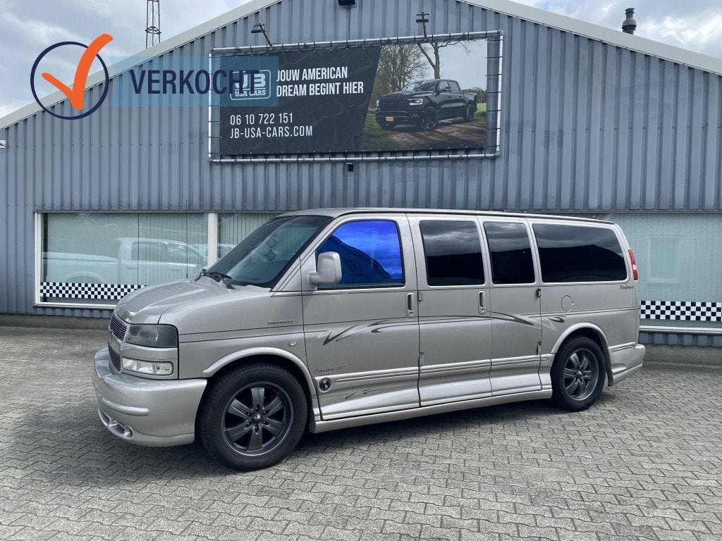 Chevrolet Chevy Van 4WD Limited N.A.P. Grijskenteken, Auto's, Automaat, 2824 kg, Gebruikt, 8 cilinders