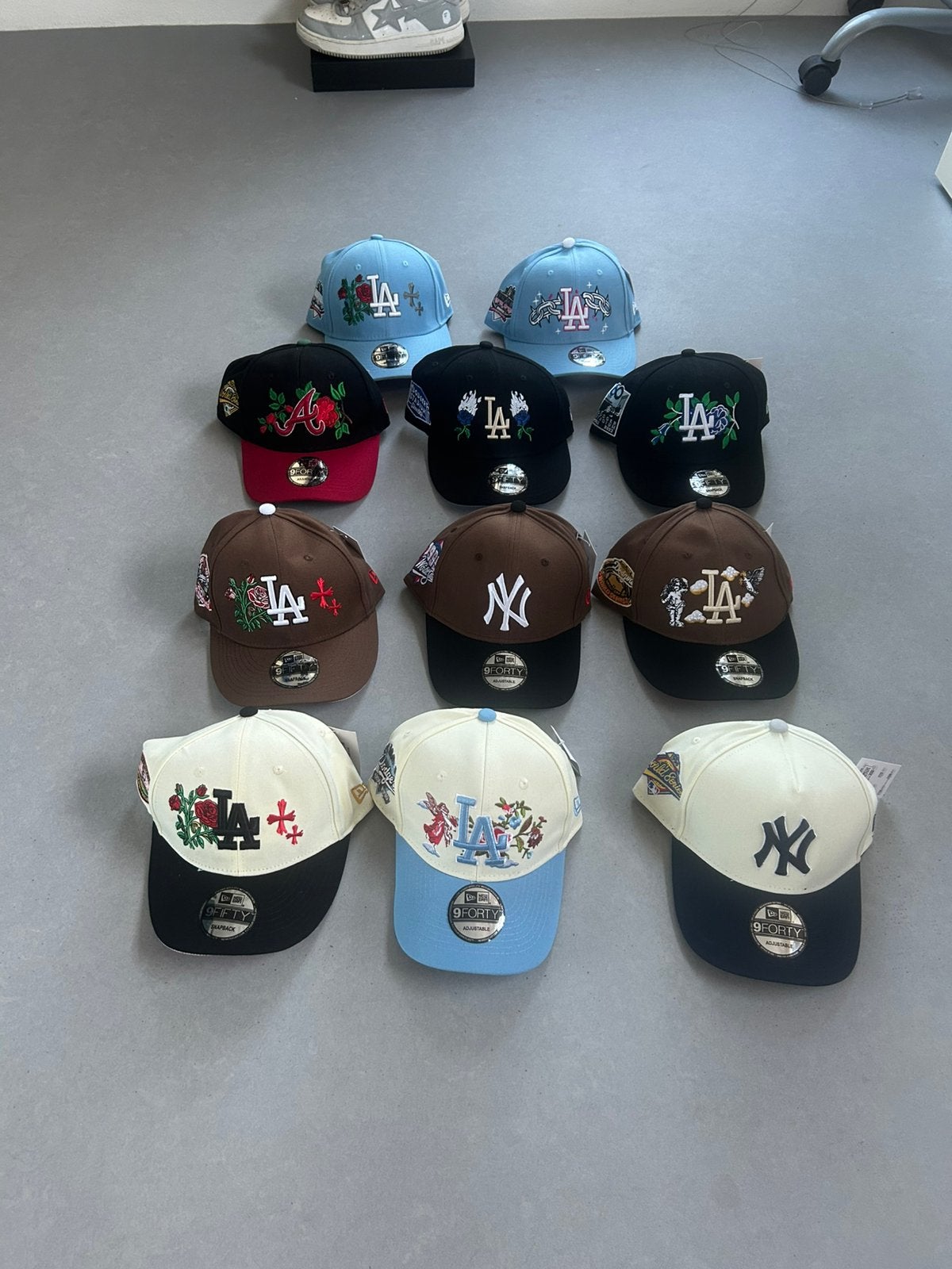 New Era, Yankees petten, Ophalen of Verzenden, Zo goed als nieuw, Haken, Wol of Garen