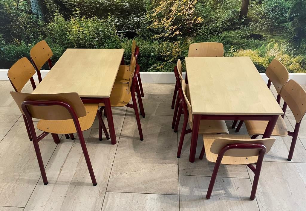 Kleuter peuter kindertafel en stoelen vanaf 2,50, Ophalen, Gebruikt, Overige typen