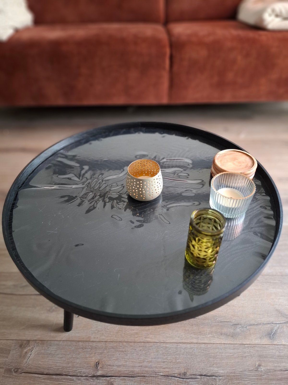 Te koop Woood bijzettafel Mesa L rond 60cm
z.g.a.n., Huis en Inrichting, Tafels | Salontafels, Ophalen, 50 tot 100 cm, 50 tot 75 cm