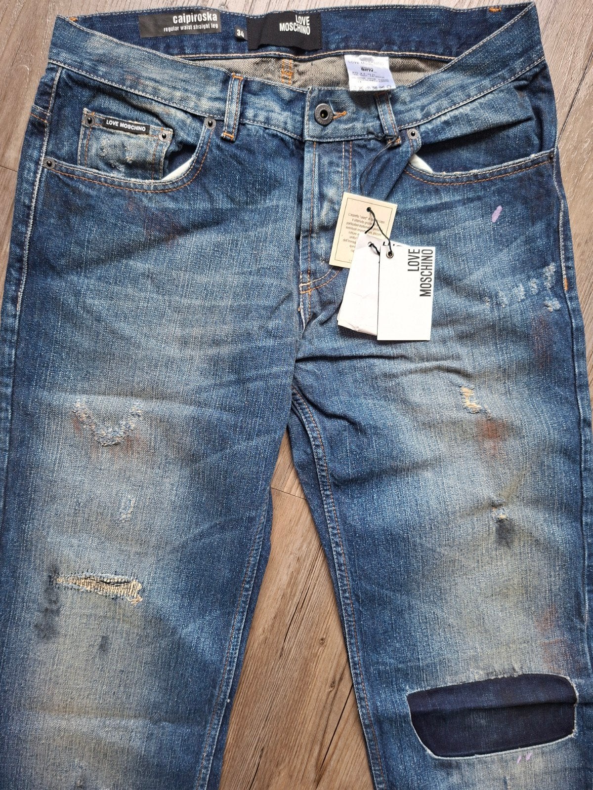 MOSCHINO jeans W34 L34, Moschino, Blauw, Nieuw, Ophalen of Verzenden