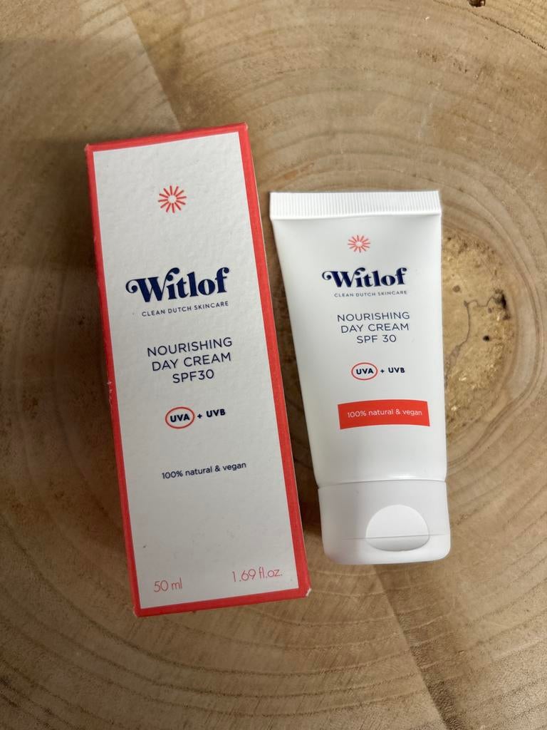 Witlof Nourishing Day Cream SPF30 - Nieuw, Ophalen of Verzenden, Nieuw, Gehele gezicht, Verzorging