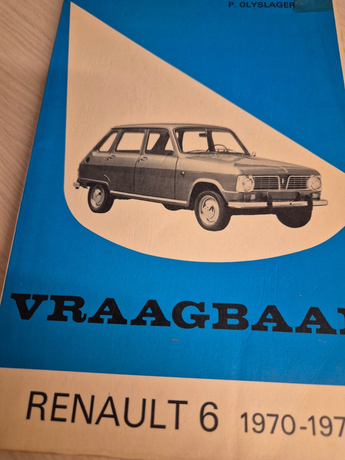 1970 1976 Renault 6 vraagbaak werkplaats handboek izgst, Auto diversen, Ophalen of Verzenden