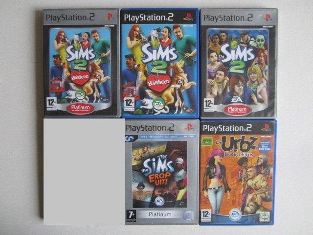 De Sims PS2 The Sims Playstation 2, Spelcomputers en Games, Games | Sony PlayStation 2, 1 speler, Ophalen of Verzenden, Zo goed als nieuw