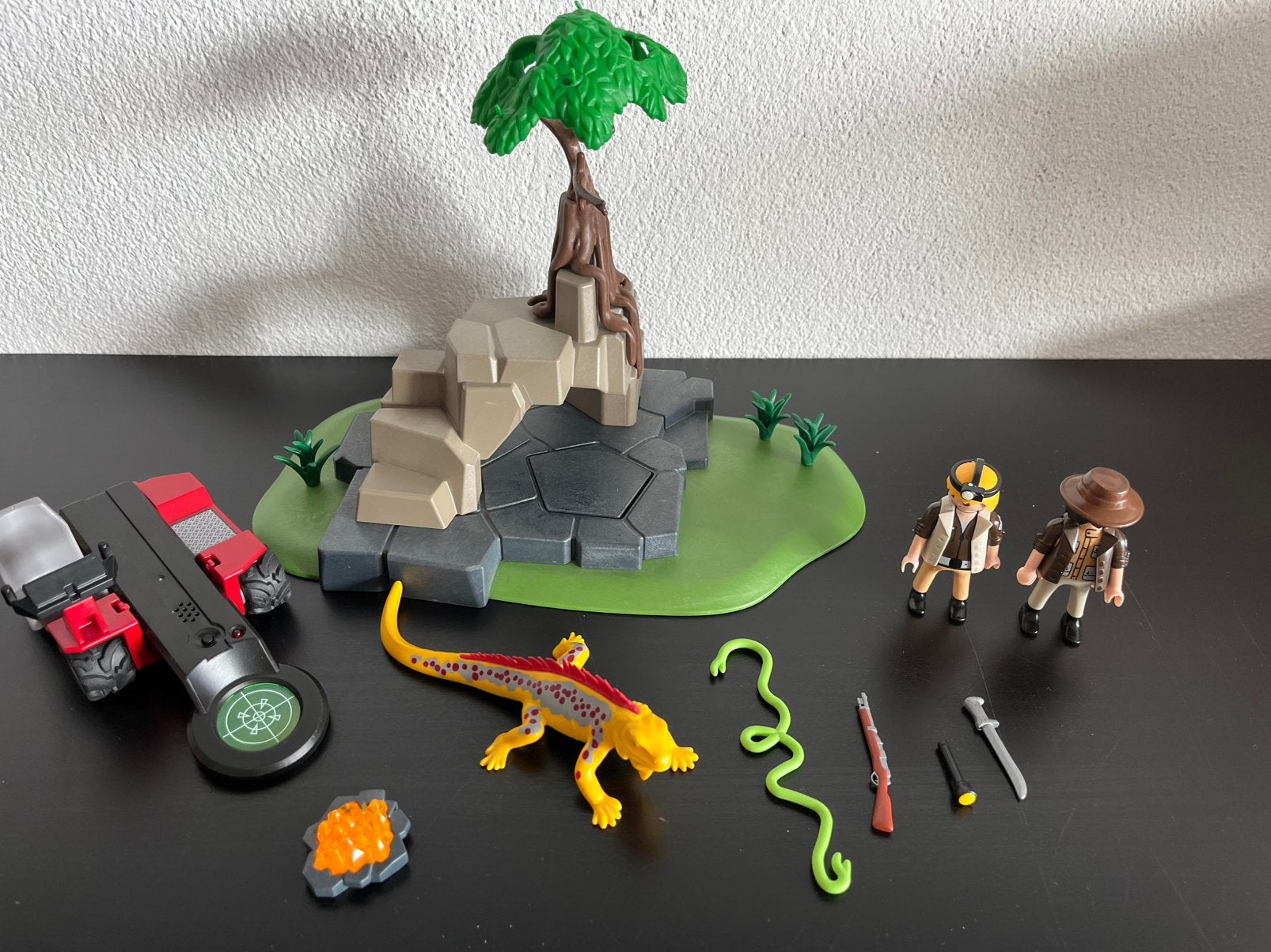 Playmobil Schattenjagers met kristaldetector 4847, Ophalen of Verzenden, Zo goed als nieuw, Complete set