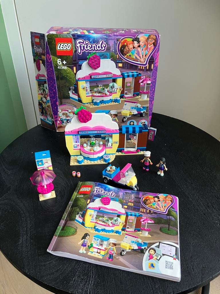 Olivia’s cupcake café 41366, Lego, Friends, Ophalen of Verzenden, Zo goed als nieuw