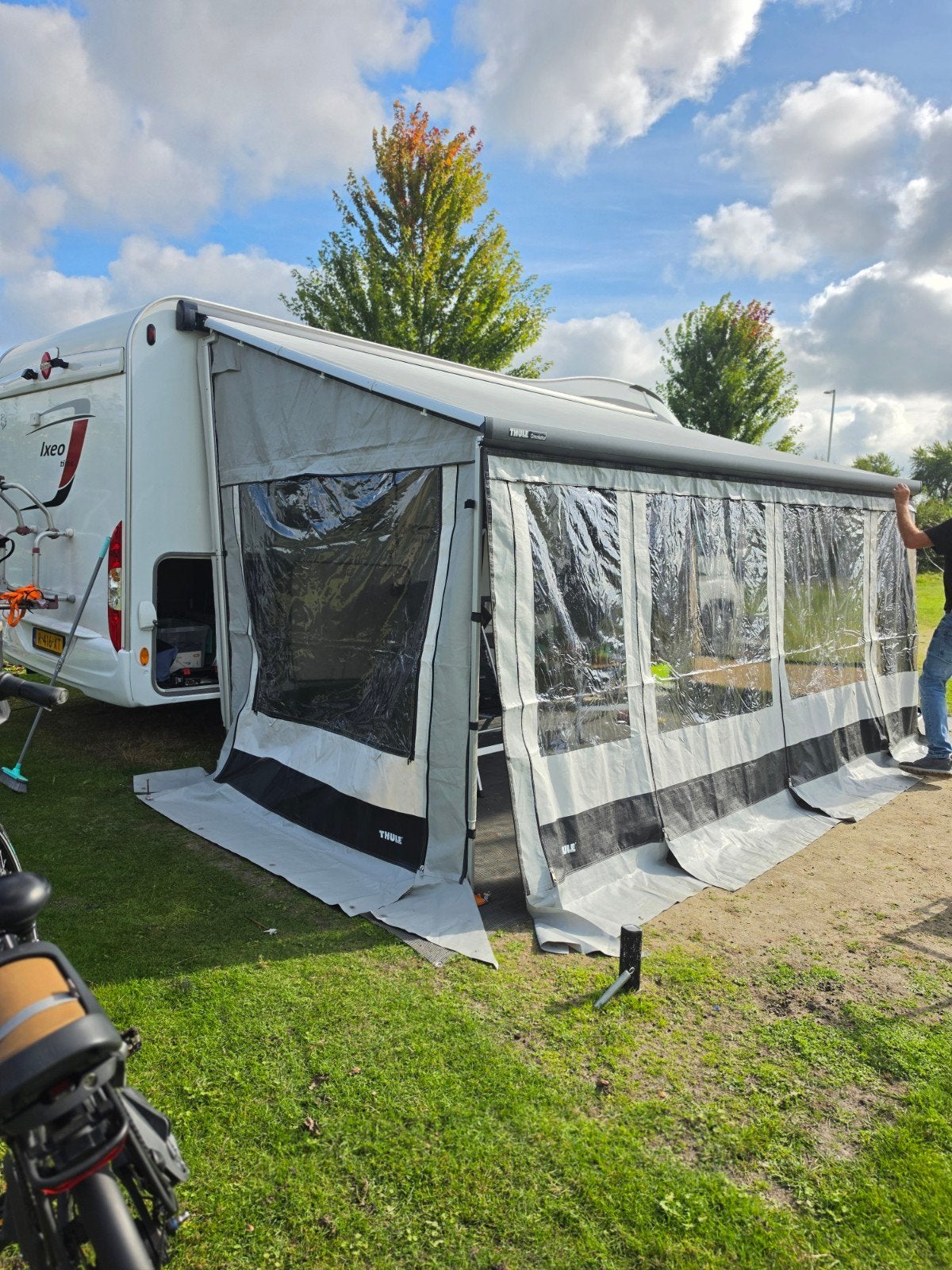 Thule Residence G3 Luifeltent 450 cm - Hoogte L, Ophalen, Zo goed als nieuw, Thule
