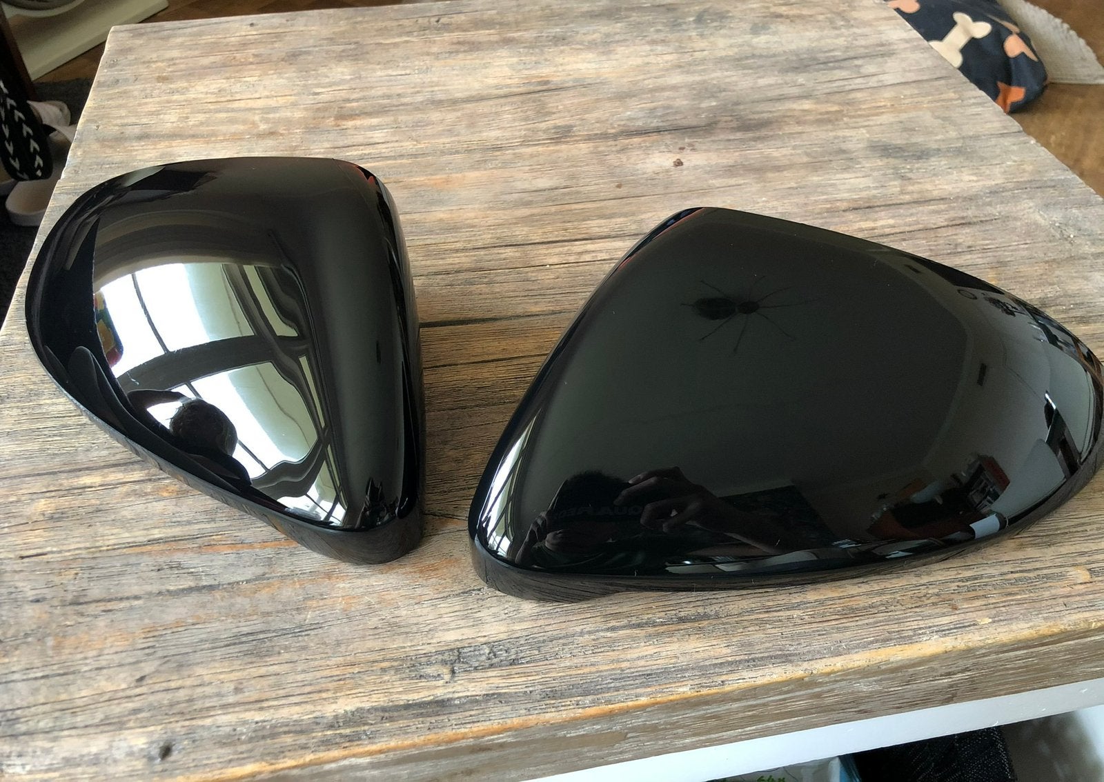 Zwarte spiegels tekoop ! Voor Golf 7 7.5 GTI R Volkswagen, Ophalen of Verzenden
