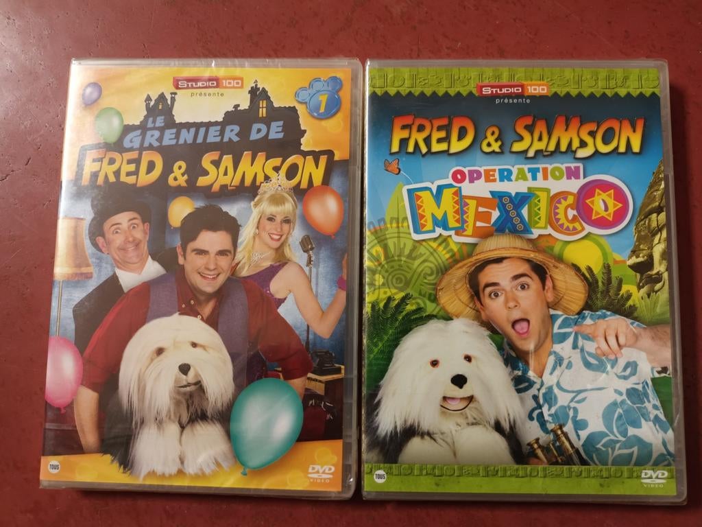 NIEUW Dvd studio 100 Fred en Samson, Ophalen of Verzenden, Zo goed als nieuw