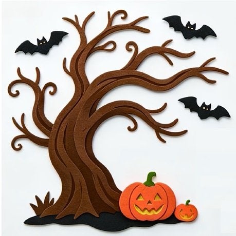 snijmallen Boom, pompoen, vleermuis, Halloween NIEUW, Ophalen of Verzenden, Nieuw, Fantasie, Pons of Mal