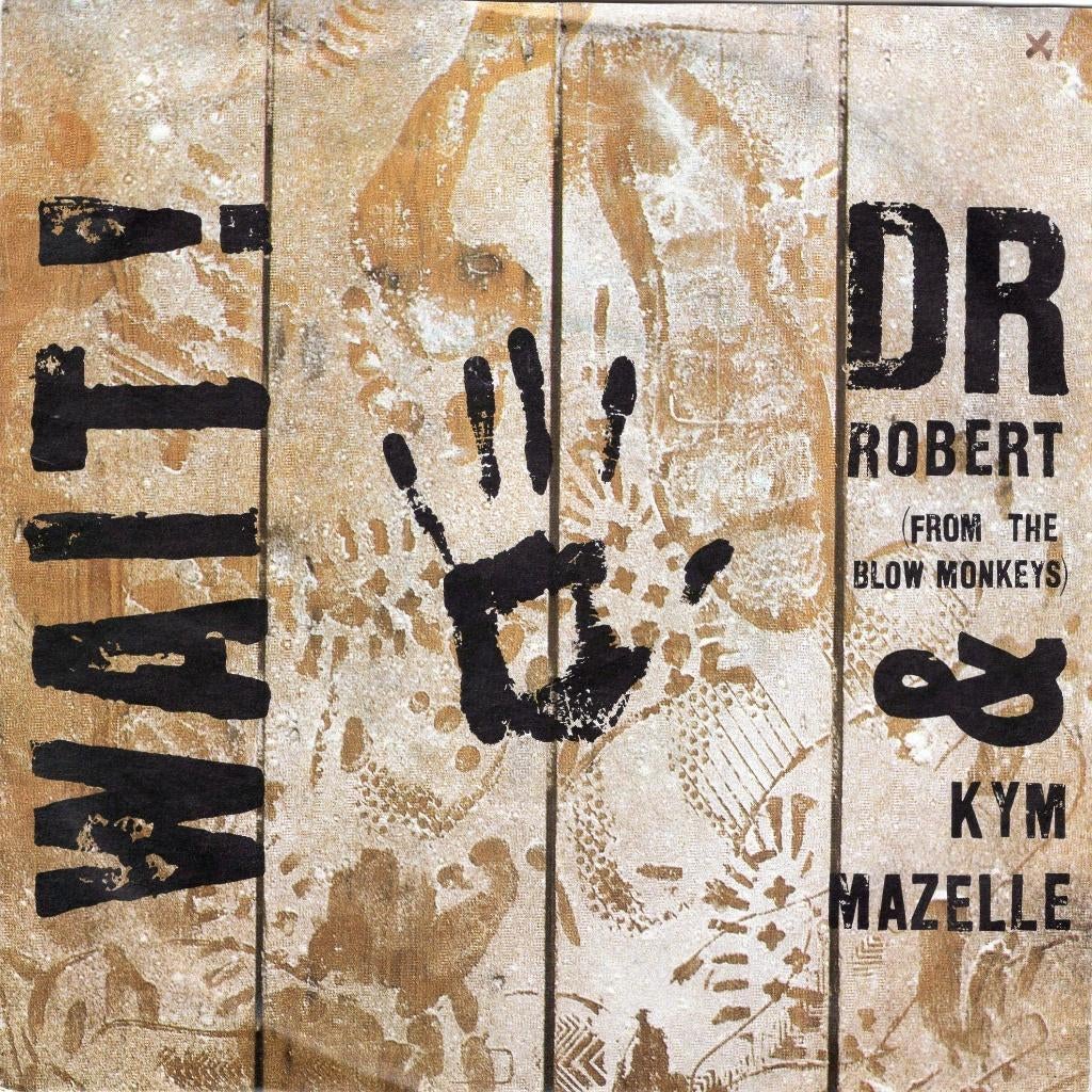 ROBERT HOWARD & KYM MAZELLE  -  Wait, Cd's en Dvd's, Vinyl Singles, Gebruikt, Fotohoes, Single, 1980 - 1989, Pop, 7 inch, Ophalen of Verzenden