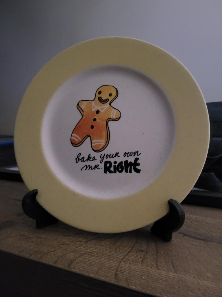 Blond amsterdam bordje, Ophalen of Verzenden, Zo goed als nieuw, Beeldje of Figuurtje