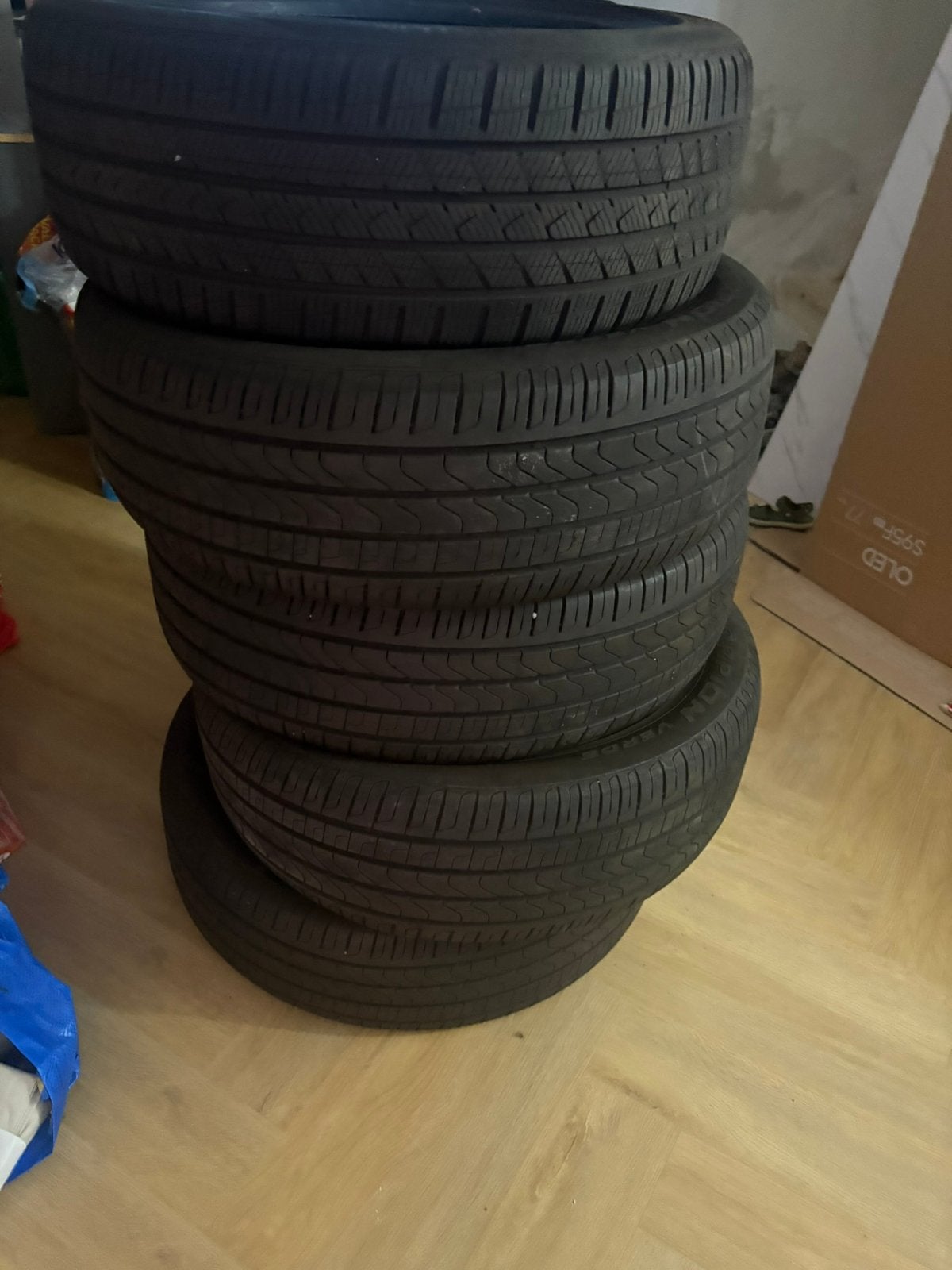 4 pirelli scorpio verdi autobanden, Ophalen, Zo goed als nieuw