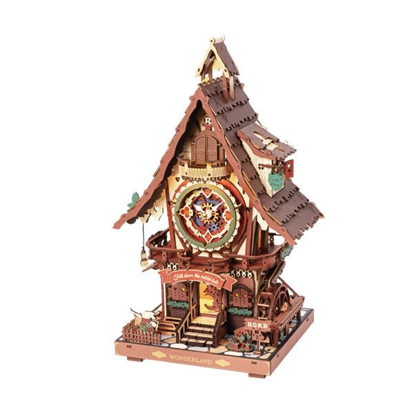 Robotime Cuckoo Clock LC901C Bouwpakket Nieuw, ROKR, Gebouwen, Nieuw, Meerkleurig