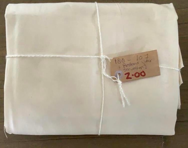Verschillende afmetingen stof voor servetten of placemats, 120 cm of meer, Wit, Nieuw, Ophalen of Verzenden