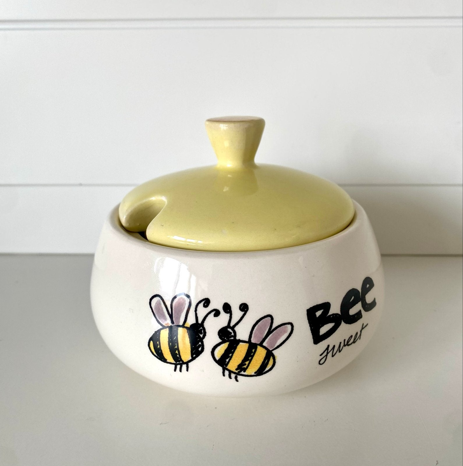 Blond Amsterdam 'Bee Sweet' suikerpot, Blond Amsterdam, Ophalen of Verzenden, Zo goed als nieuw, Voorraadpot