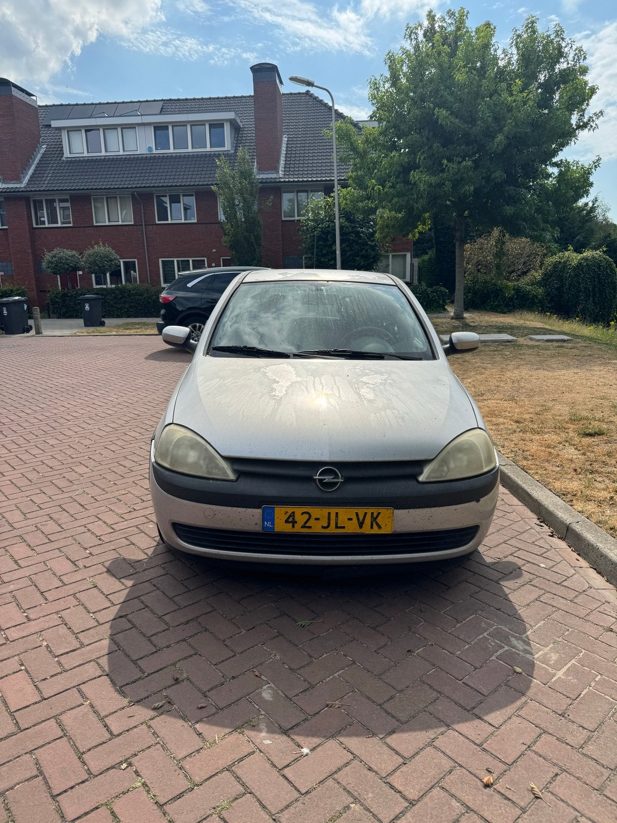 Opel Corsa 1.2 16V 5D 2002 Grijs APK geldig tot met mei 2027, Voorwielaandrijving, 450 kg, 74 pk, 31 €/maand