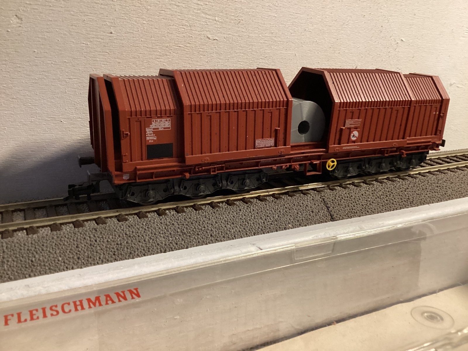 Fleischmann 5387 telescoopwagon, Gelijkstroom, Fleischmann, Wagon, Ophalen of Verzenden
