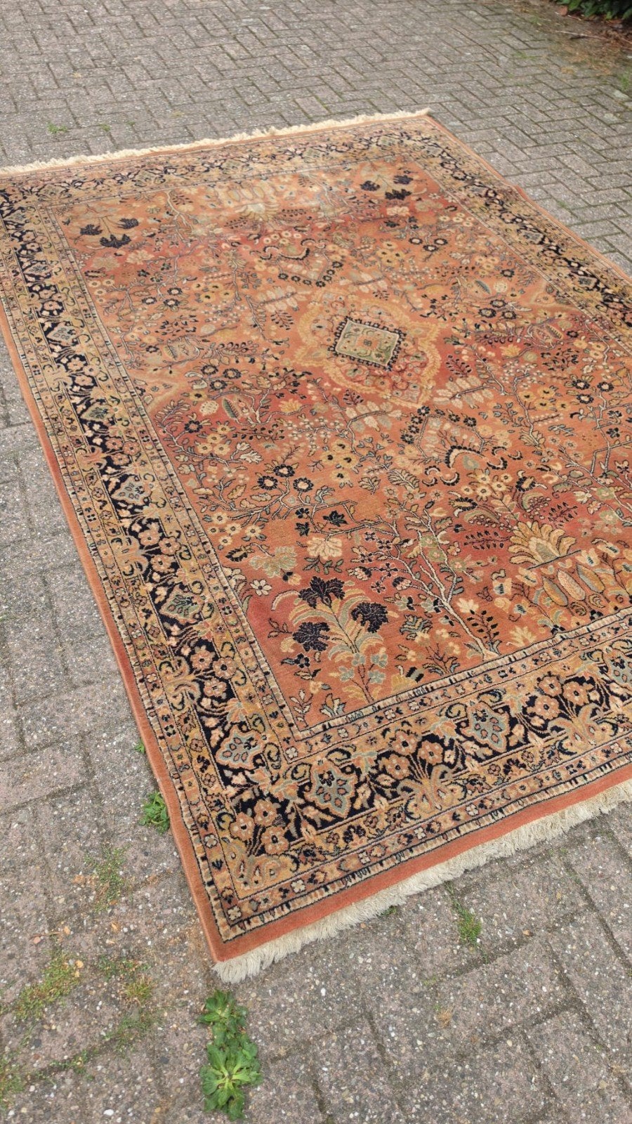 prachtig groot vintage oud roze Perzisch tapijt 300x200!

10, Huis en Inrichting, Stoffering | Tapijten en Kleden, Perzisch, 200 cm of meer