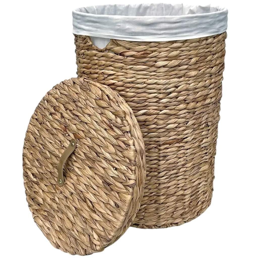 Waterhyacint Wasmand Wit 25 Liter 45 cm, Lavandoux, Lavandoux, Lavandoux, Wit