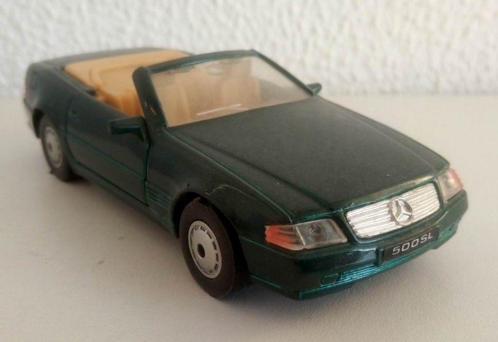 Mercedes Benz 500SL (Maisto-Shell), Ophalen of Verzenden, Auto