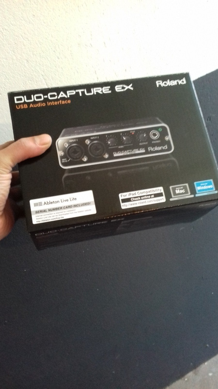 Roland DUO-CAPTURE EX USB Audio Interface, Ophalen of Verzenden, Zo goed als nieuw