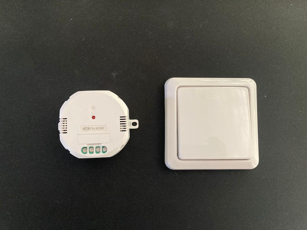 KaKu combinatie knop en inbouwschakelaar, Doe-het-zelf en Verbouw, Elektra en Kabels, Gebruikt, Schakelaar, Ophalen of Verzenden