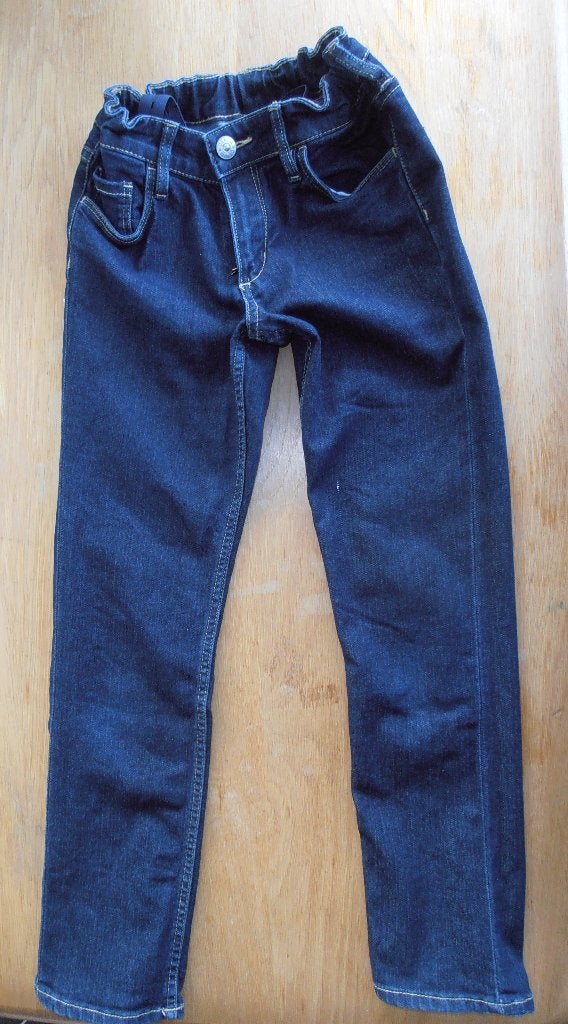spijkerbroek maat 128, Kinderen en Baby's, Kinderkleding | Maat 128, Broek, Meisje, H&M, Nieuw