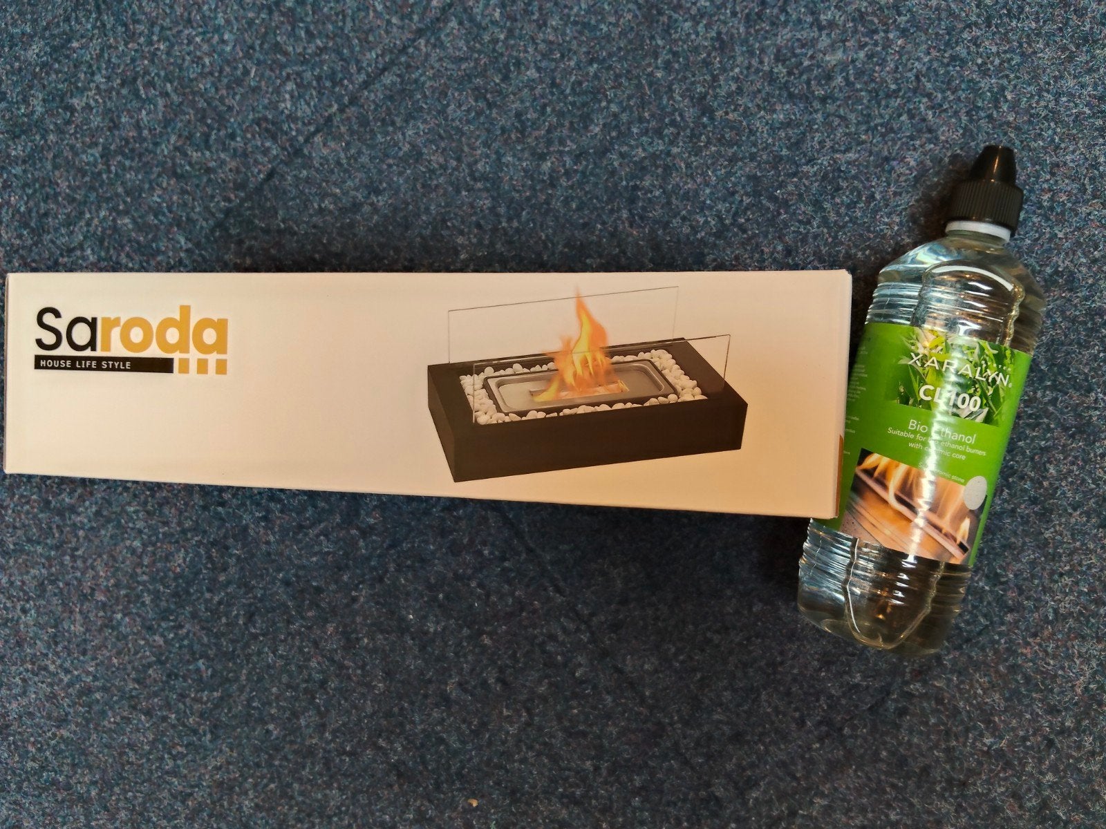 Sfeerhaard / tafelhaard NIEUW incl fles bio ethanol, Ophalen of Verzenden, Nieuw