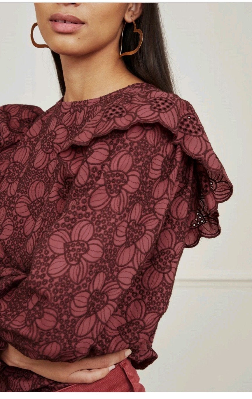 Fabienne Chapot Kasja top/ blouse maat 36 *nieuw *, Fabienne Chapot, Ophalen of Verzenden, Nieuw, Maat 36 (S)