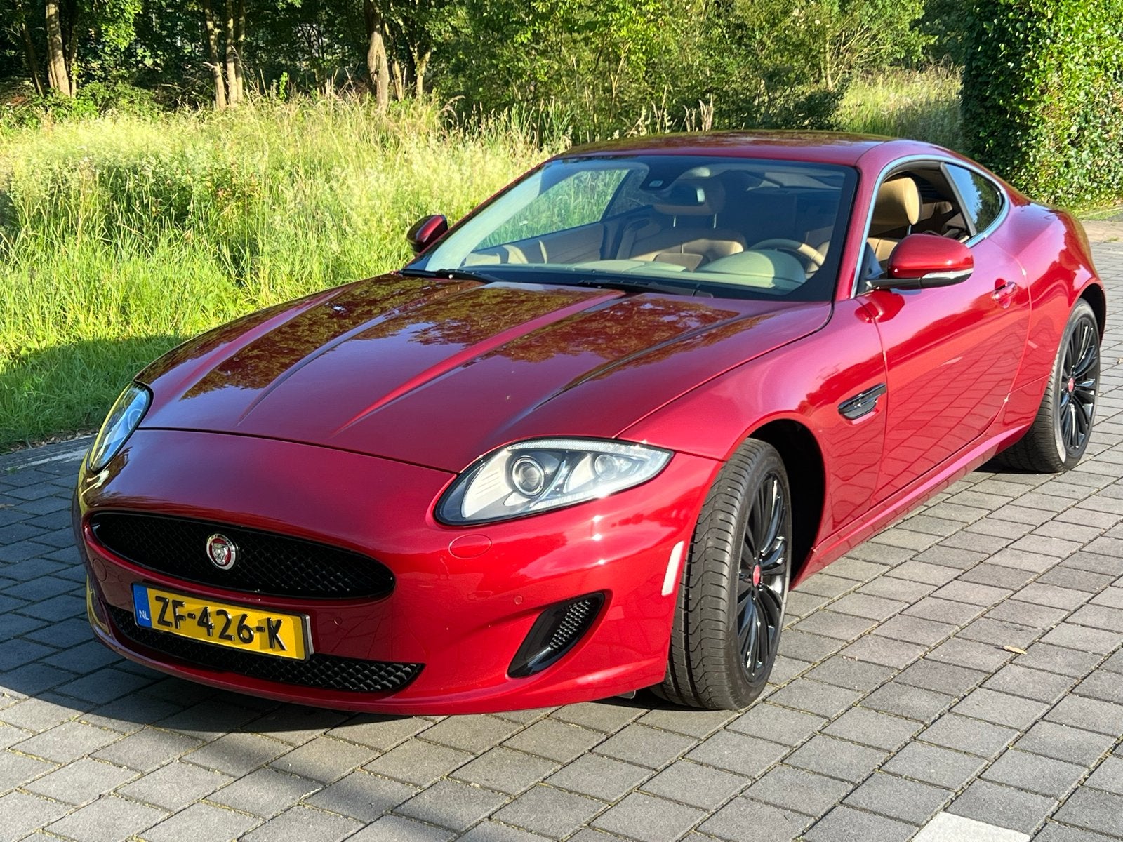 Jaguar XK 2012 (facelift model) slechts 61.305 KM, 5000 cc, 385 pk, 4 stoelen, Particulier